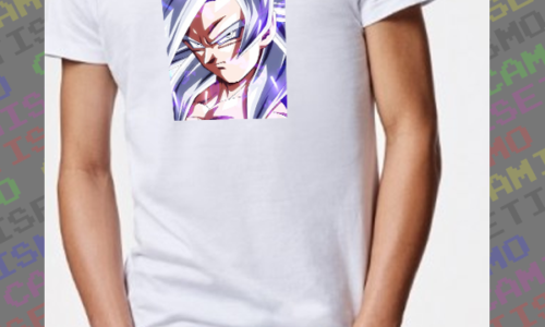 Camisetas de Goku Ultrainstinto personalizadas